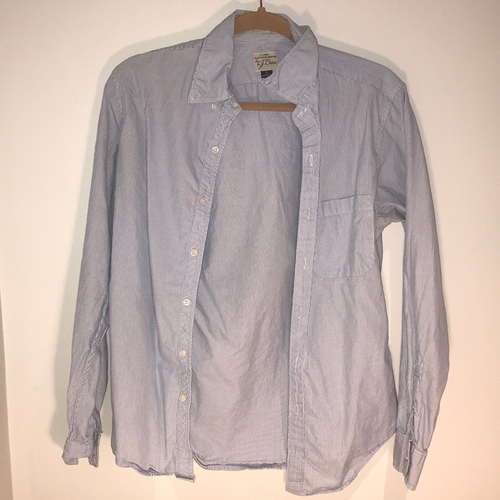 JCREW MENS SMALL DRESS SHIRT